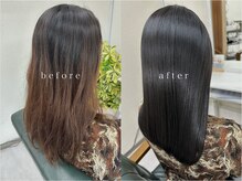 ルシード(LUCIDO STYLE JAPAN)の雰囲気（シルクストレート＆似合せカット。自然でなめらかな質感が特徴）