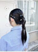 成人式ヘア/成人式前撮りヘア/お呼ばれヘア/結婚式ヘア