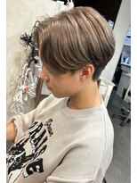 サロン ド ロイ(Salon de Roi)&nbsp;色落ちも楽しめる濃いめミルクティーベージュ/ニュアンスパーマ