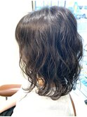 ふんわりパーマスタイル