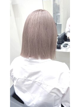 ワク 藤沢店(waku) ホワイトピンク ハイトーン ブリーチ