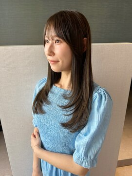 アム(amu) レイヤーロング/バタフライレイヤー/髪質改善酸性ストレート