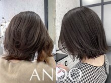 アンド(ANDO)の雰囲気（扱いやすく、まとまる一人一人に合わせたカットで、キレイが続く）
