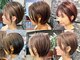 シフトヘアの写真