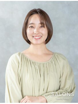 ラフィーイーエックス 高松松縄店(Raffiex) 朝ラク美フォルムボブ／白髪ぼかし