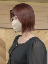 シビバイレボ(CIBI by revo)&nbsp;地毛風カラー/切りっぱなしボブ[船橋駅/ボブ]