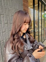 ローグ(Logue) ラベンダーベージュロング韓国ヘア