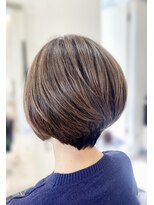 クール ヘアー ギャラリー 神明町店(COOL Hair gallery)&nbsp;大人の美フォルムショート/前下がり風