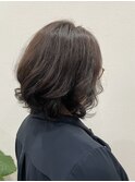 ボブ×パーマ
