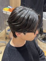 レーヴ(Reve)&nbsp;MEN'S HAIR/曲がる縮毛矯正/リバースセンターパート/目黒/品川