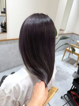 レンジヘアー(lange hair) ラベンダーグレージュ【鈴鹿/津/ブリーチなし/髪質改善】