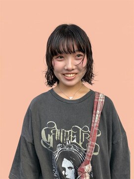 イズミ(Izumi) ボブパーマ Izumi/パーマ/黒髪/レイヤー/ウルフパーマ/博多住