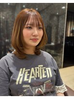 グレースバイハピネス(grace by happiness)&nbsp;ニュアンスウルフ小顔レイヤー×ワイドバング×髪質改善7.8