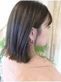 切りっぱなしボブ