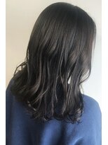レセ 新松戸deux店(Laissez)&nbsp;艶髪アッシュカラー/アッシュブラック/ウェットスタイル