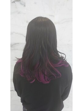 シェーンヘア(schon hair) ヴァイオレット　インナーカラー