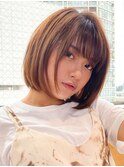 【Kate 大宮】内巻きショート×マロンブラウン