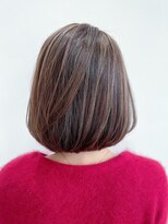 ヘアーアンドスパ フェリーチェ ミチ 野田屋町店(HAIR&SPA felice MICHI) 【feliceMICHI浅野祐輔】大人可愛いぱつっとボブ