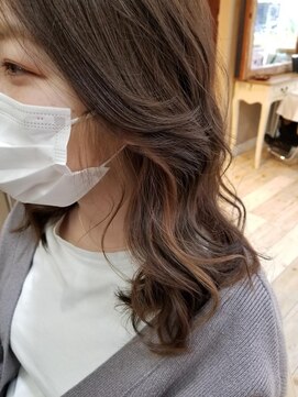 アナザースカイ (another sky) ブリーチなしインナーカラー×ロング