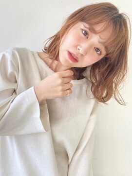 エマエコル(Emma ecole) Emma ecole シースルーバング 春カラー 抜け感パーマ  by.高橋