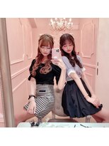 グルーヴ グルーヴ フェエリー(groove groove feerie)&nbsp;友達とおそろいヘアセット！プリンセスハーフアップ