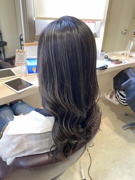 グランドール(Grandoll) コントラストハイライト×パープルグレー