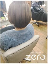 ヘアメイクゼロ 坂戸駅前店(hairmake zero)&nbsp;ダブルカラー　スモーキートパーズ