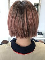 ヘアーリゾート ラ シック(hair resort La chiq)&nbsp;ピンクオレンジ