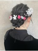 ロープ編みアレンジ○