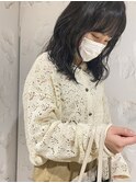【三ツ井純】20代大人かわいいアンニュイカール毛先パーマモテ