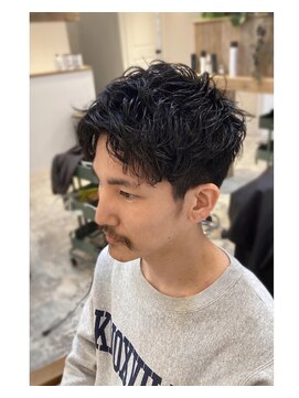 メンズショートパーマ L グーフィー Goofy のヘアカタログ ホットペッパービューティー