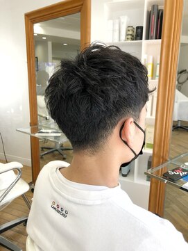 ヘッズ 本八幡店(HEADS) MEN'S HAIR センターパート サイドパート 韓国マッシュ