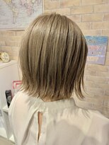 ブレス ヘアー clara店(Bless HAIR) 20代.30代.40代/外ハネボブ/ハイトーン/ダブルカラー/ボブ