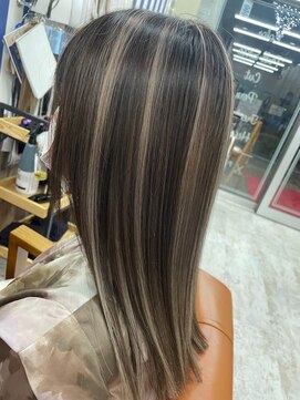 スキル 水戸(SKILL) 筋感ハイライト♪ 髪質改善