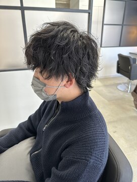 シエルリンクス(Ciel links) マッシュウルフパーマ♪