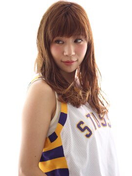 ソア 武蔵小杉(SOAR) ショコラアッシュとふんわりカールの小顔ヘルシースタイル