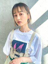 フェリア 緑地公園(FERIA)&nbsp;インナーカラー×ミニボブ