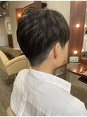 メンズカット×マニキュア