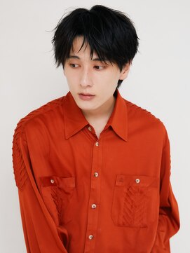 オンク 新宿(onk) ハイライト/マッシュパーマ/ウルフ/アッシュブラック[新宿駅]