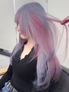 ★インナーカラー/ツートンカラー/ハイトーン/ホワイト【JUNYA】