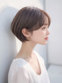 アルート 町田店(aroot)の写真/ハイセンスなオシャレ女子から大人気のショートボブなら【aroot more】にお任せ★360°美フォルムヘアへ♪