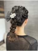 【吉祥寺/見坊智美】結婚式に◎ぽこぽこポニーアレンジ