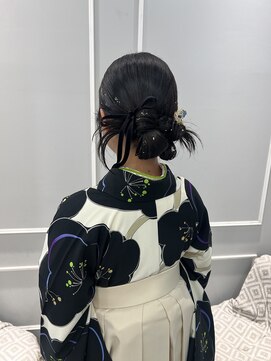 ネオリーブギンザ 銀座店(Neolive GINZA) 着物　袴　カチモリヘア　【銀座】福田