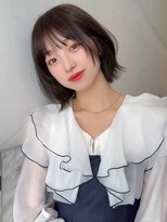アクシス 栄店3F(`AXIS) レイヤーボブ×オリーブベージュ