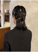 【野崎】ヘアセット/卒業式/着付け/袴ヘア