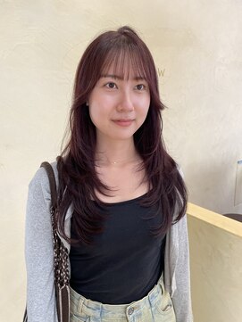 スニュウ(snuw) 【snuw mina】レイヤーカット/透明感カラー/伏見