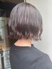 【人気オーガニックカラー】カット＋カラー（S）￥12100⇒￥9080