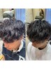 メンズカット＋シャドウパーマ￥12000→￥10000