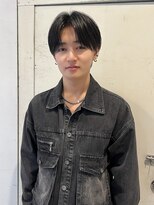 ゼストプール(ZEST POOL)&nbsp;センターパート　men's韓国ヘア