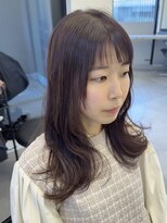 ゴウトゥデイシェアサロン 町田店(GO TODAY SHAiRE SALON) ワイドバング×チェリーブラウン